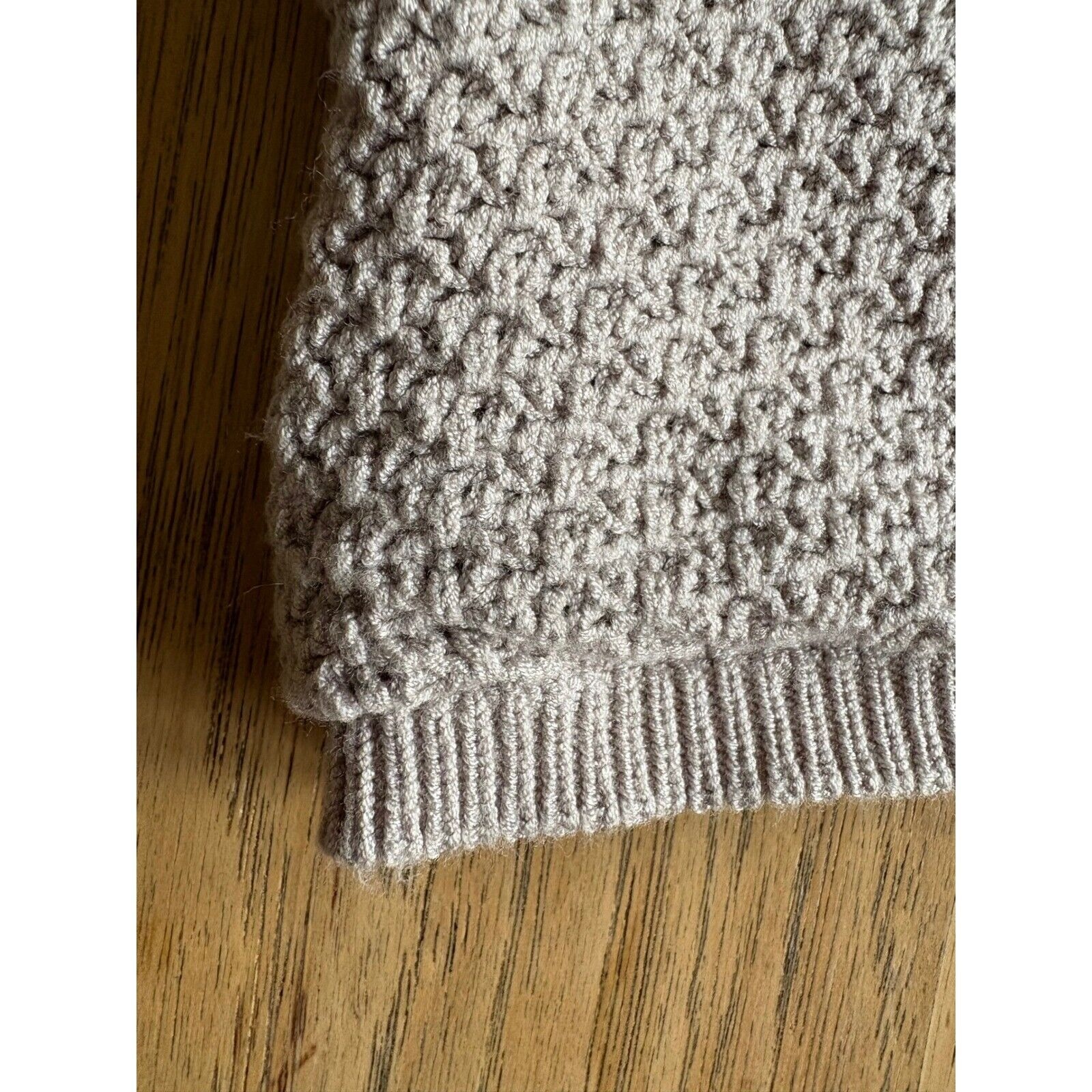Perfect Stranger Soleil Knit Crop Top Gray Crochet Tank Top Sweater Us 8; Au 12 — image 5 of 8
